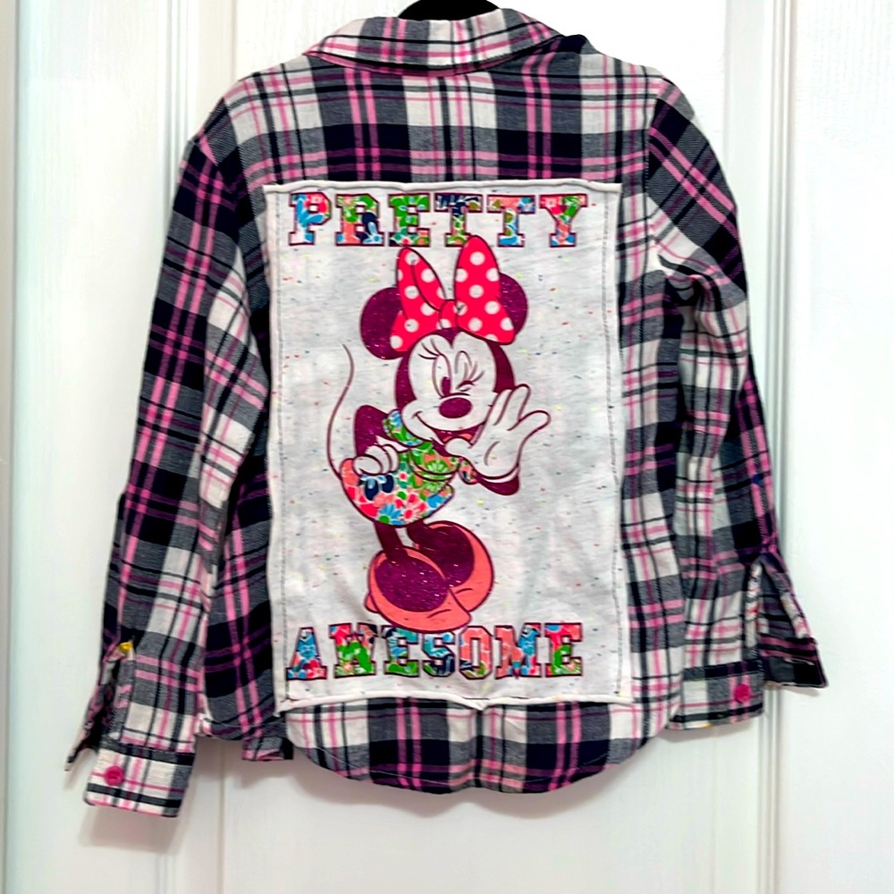 Minnie Mouse button down